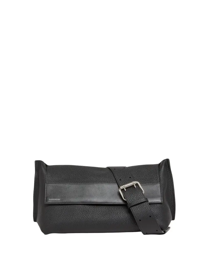 Givenchy Men's Leather Flap-Top Crossbody Bag
