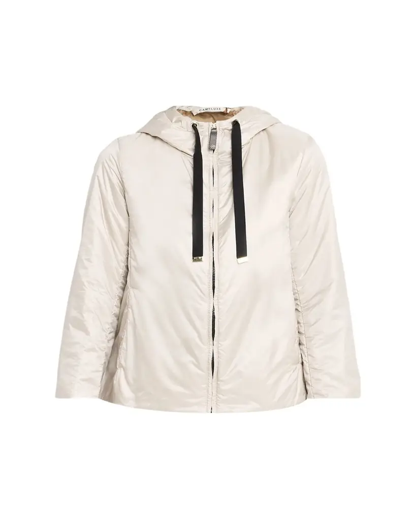 Max Mara Hooded Water-Repellent Canvas Jacket