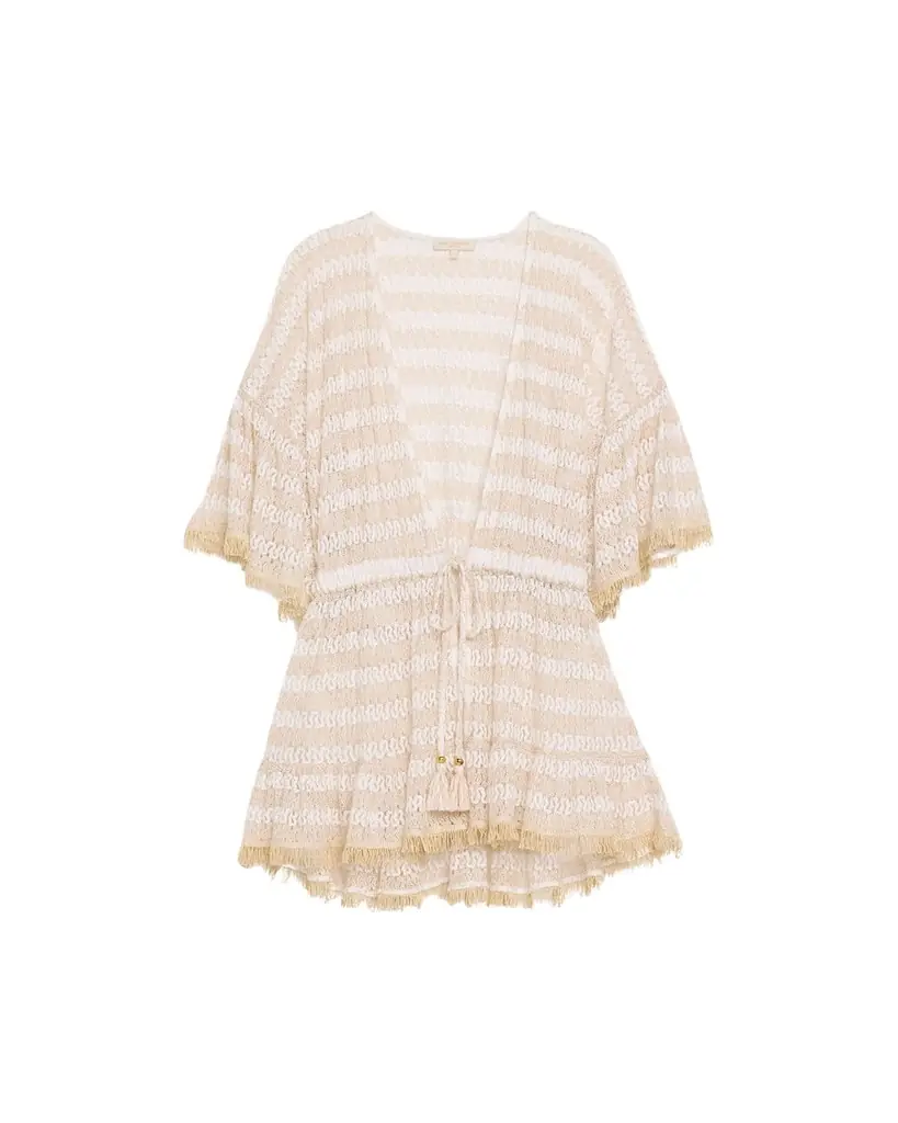 Ramy Brook Jewel Striped Knit Coverup Dress