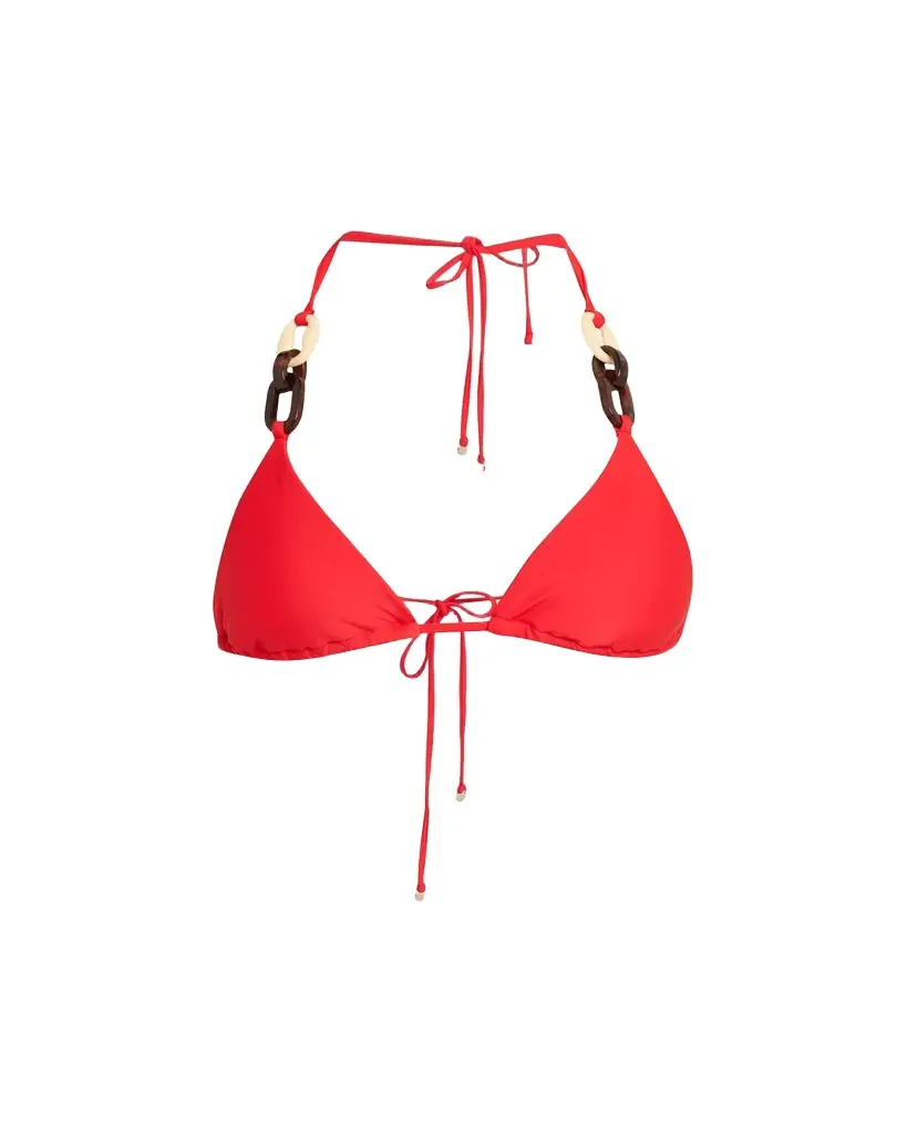 Ramy Brook Nancy Ring Triangle Bikini Top