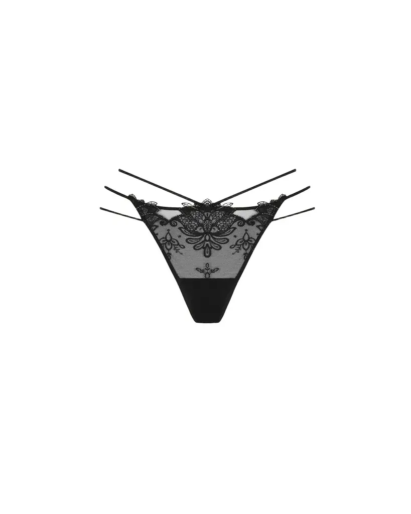 Lise Charmel Diva Glamour Embroidered Tulle G-String - Women's Lingerie