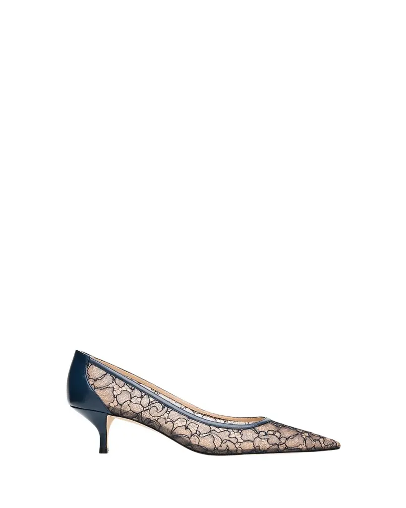 Stuart Weitzman 50mm Stuart Power Lace Pumps
