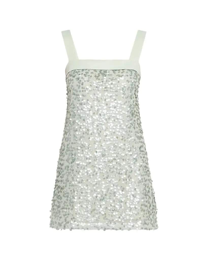 SIMKHAI Davina Embellished Mini Dress