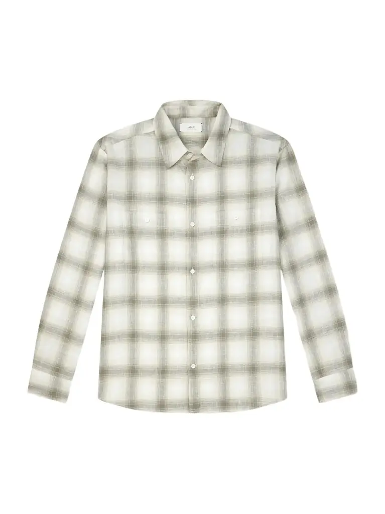 MR P. Checked Linen Shirt