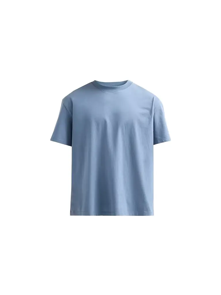 Nahmias Men's Daydreaming Logo-Appliqué Cotton Boxy T-Shirt - Steel Blue