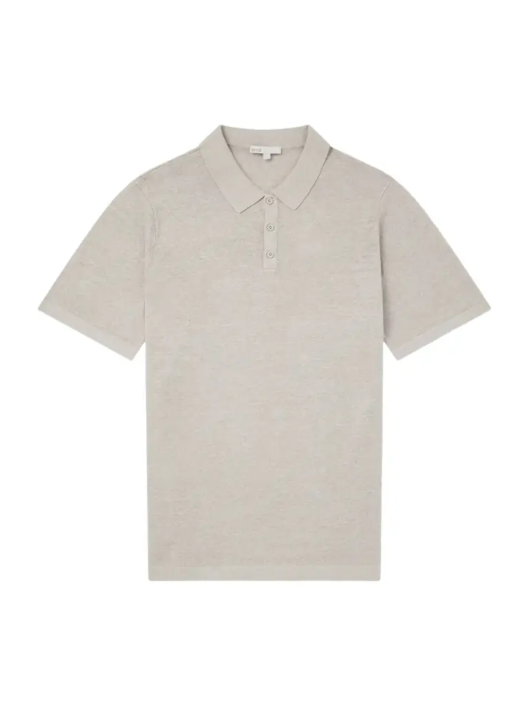 Onia Linen Polo Shirt