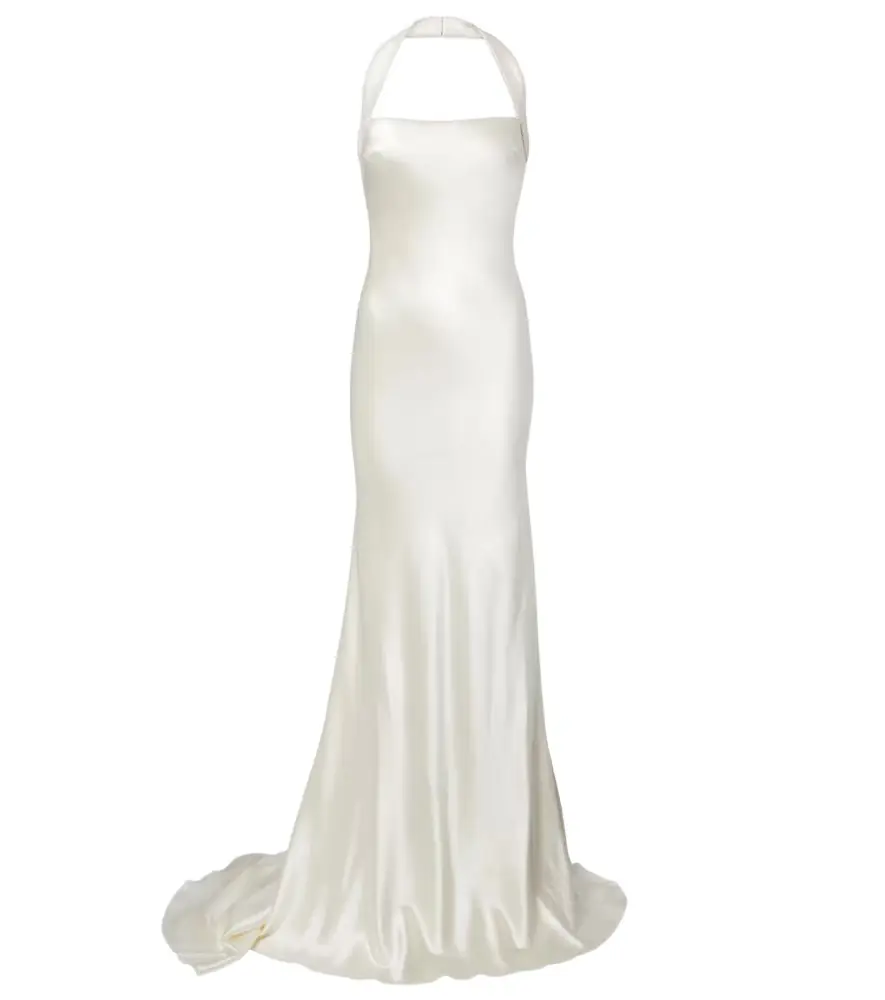 Danielle Frankel Bridal Presley wool and silk gown