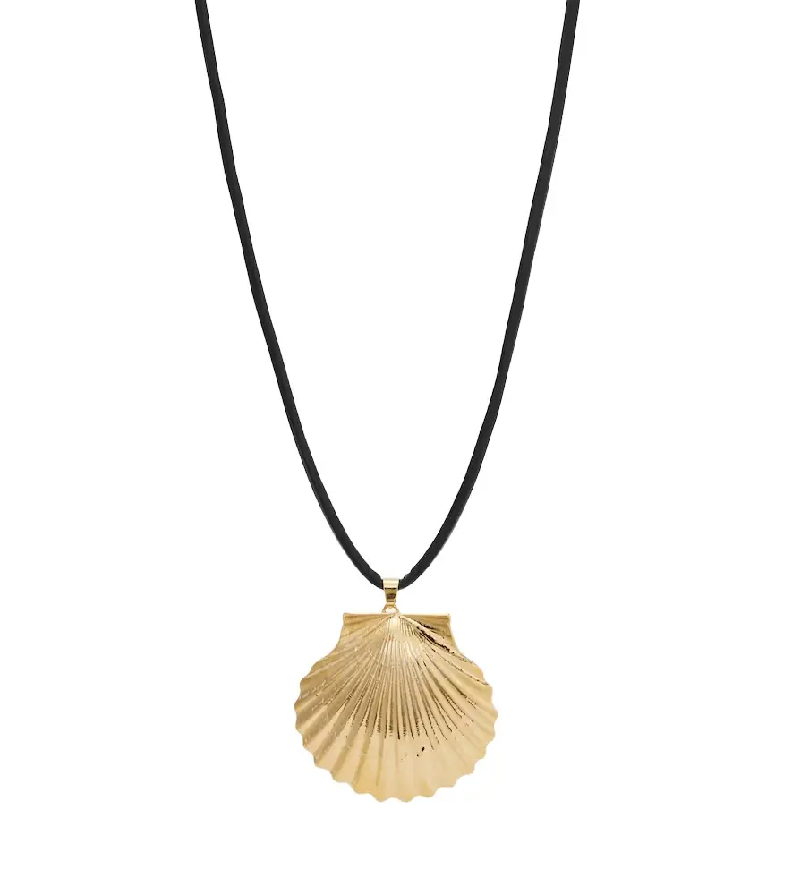 Jennifer Behr 18kt gold-plated pendant necklace