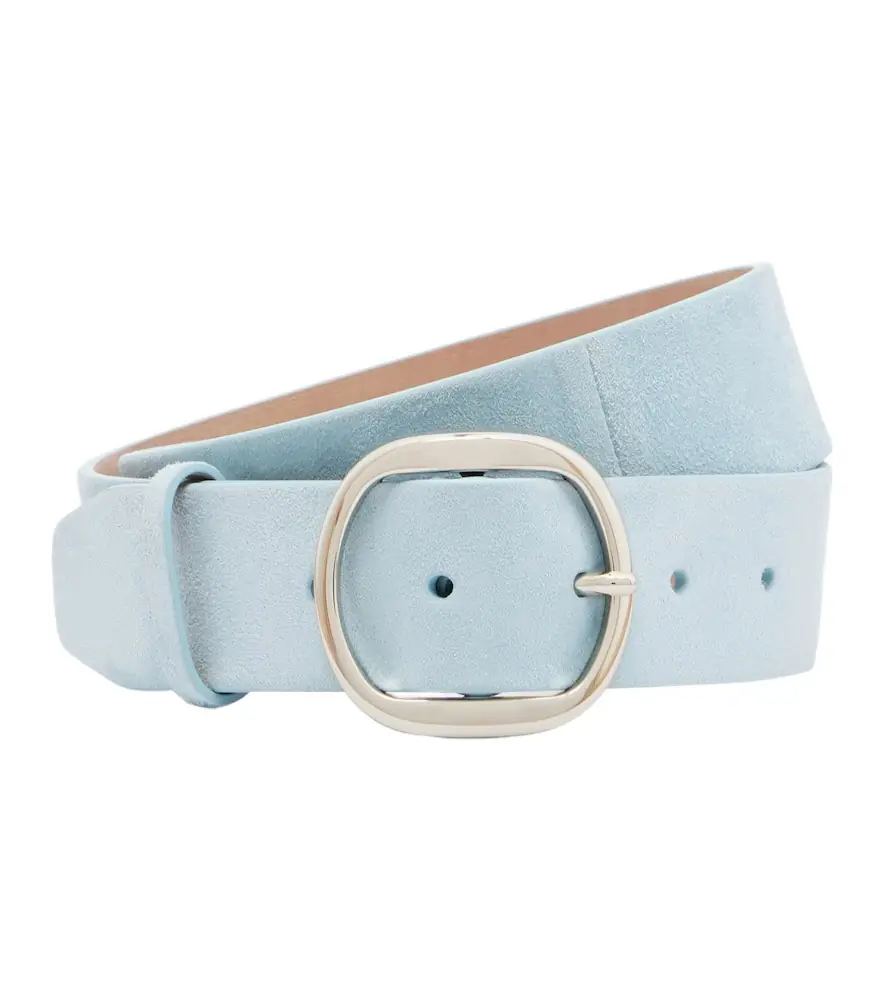 Gabriela Hearst Elster suede belt