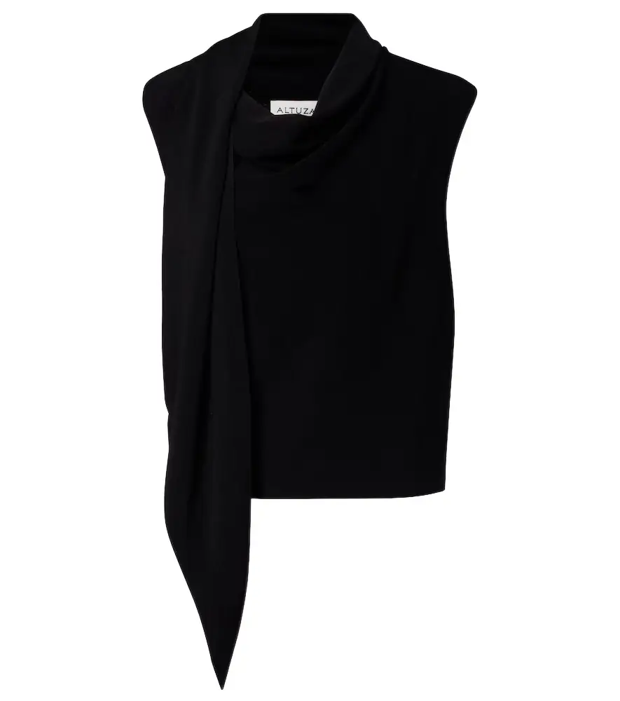 Altuzarra Tommy scarf-detail top
