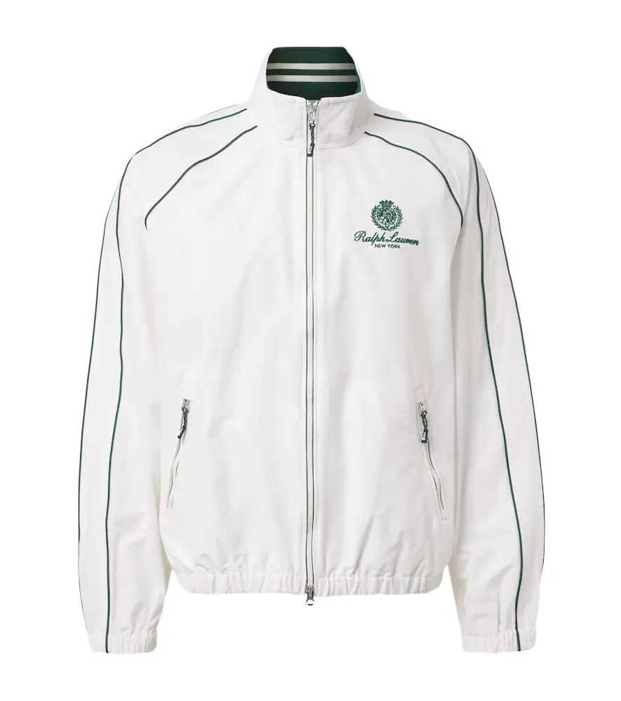 Polo Ralph Lauren Logo cotton-blend track jacket