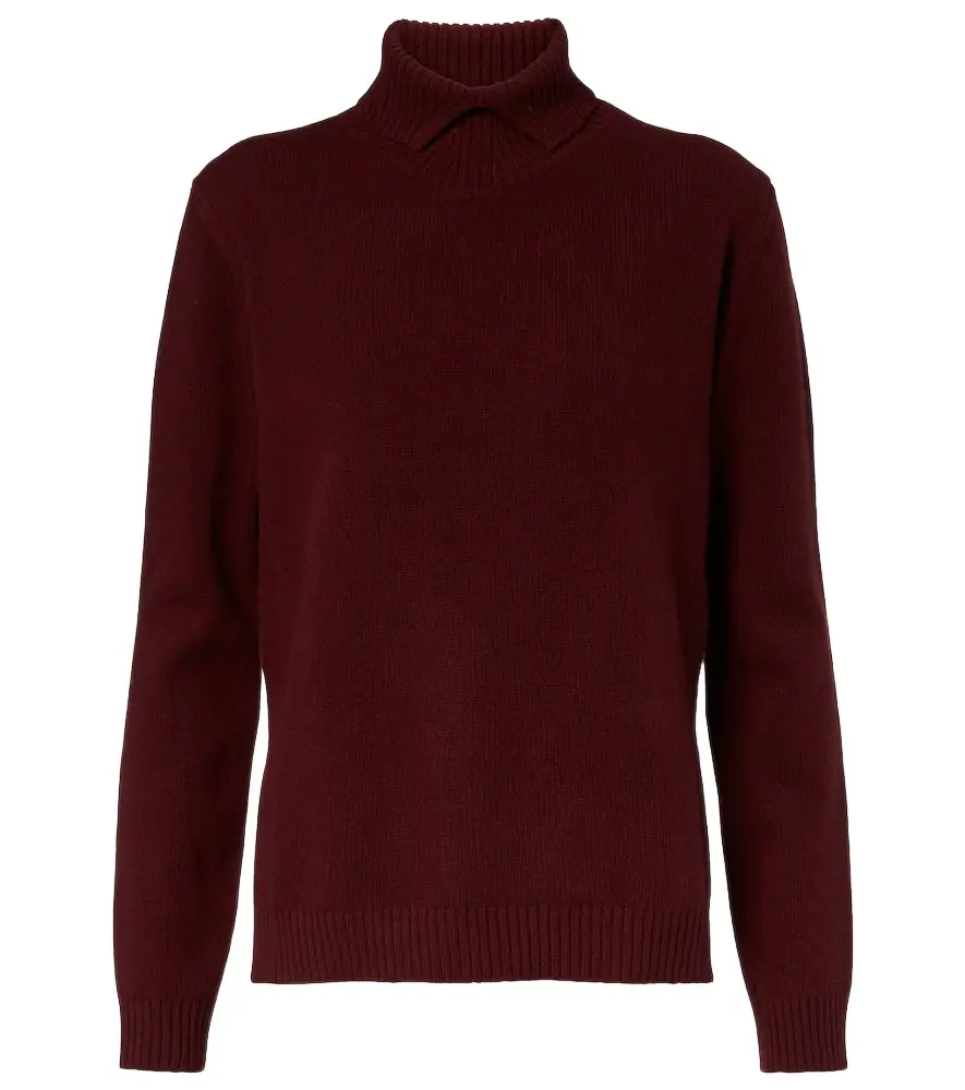 Jil Sander Wool turtleneck sweater