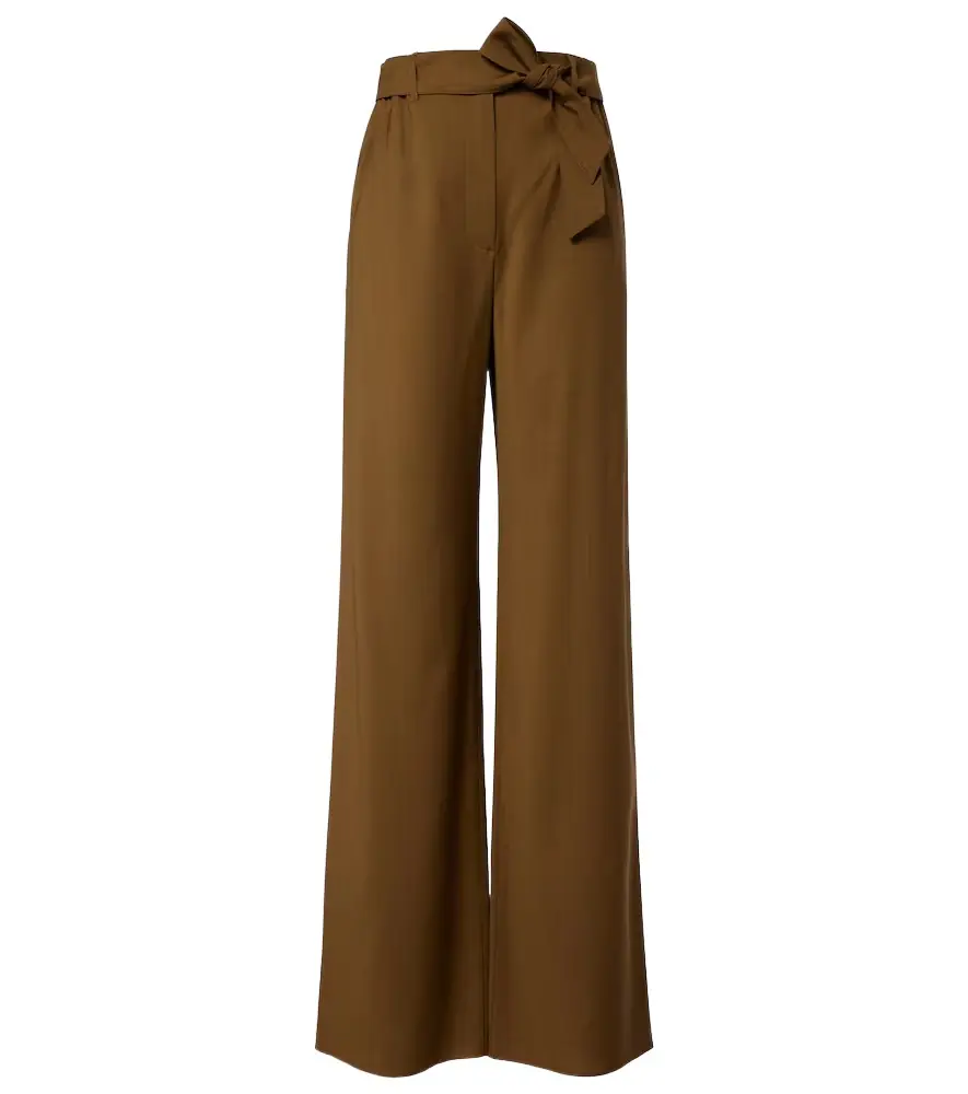 Max Mara Wool wide-leg pants