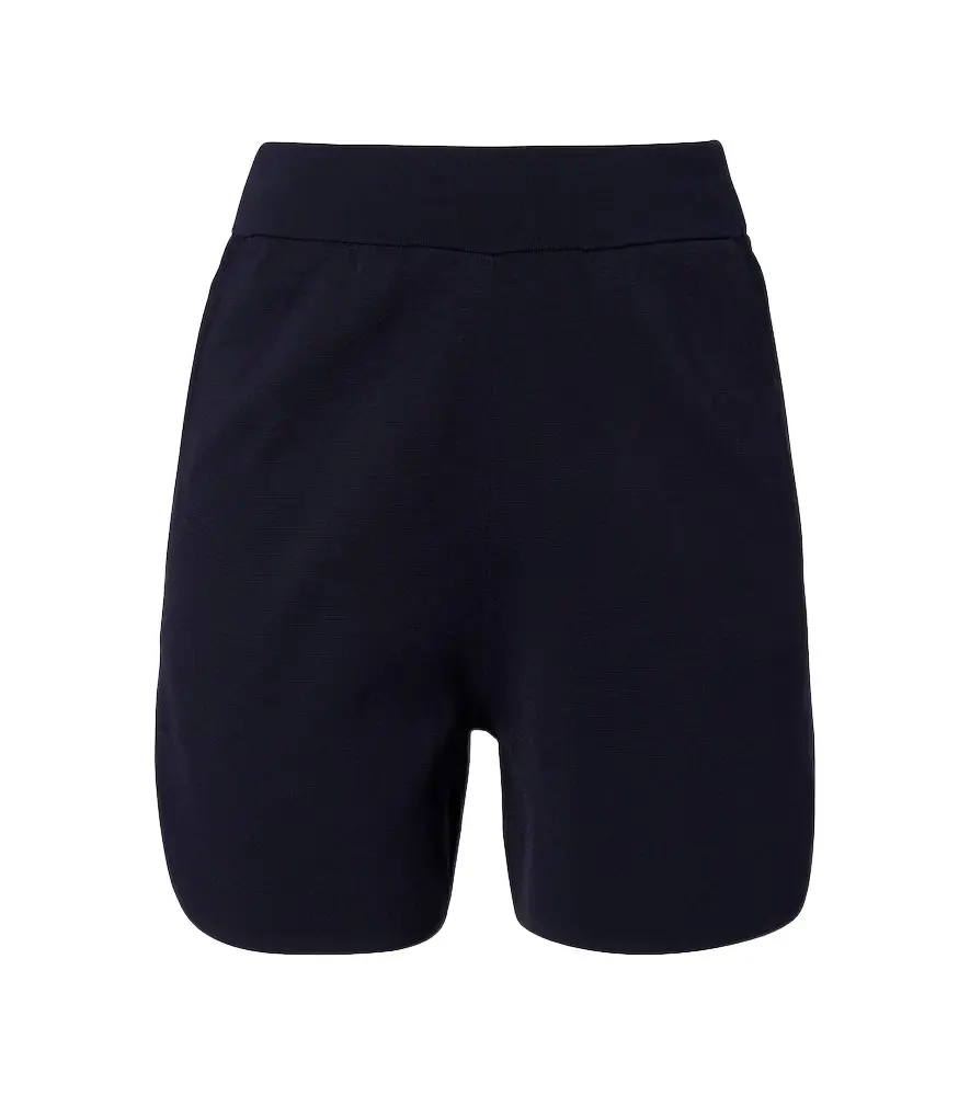 Max Mara Knitted crêpe shorts