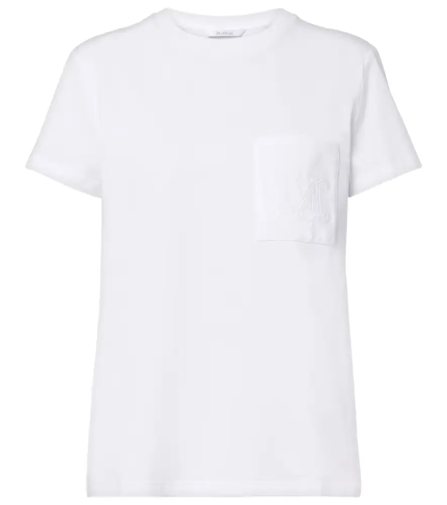 Max Mara Monogram cotton jersey T-shirt