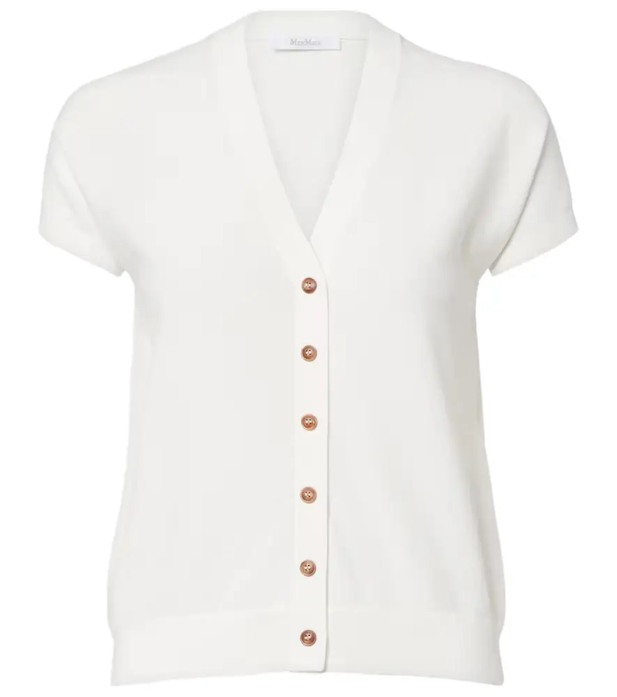 Max Mara Crêpe cardigan