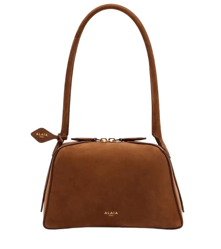 Alaia Alaïa Le Bouledouge suede shoulder bag