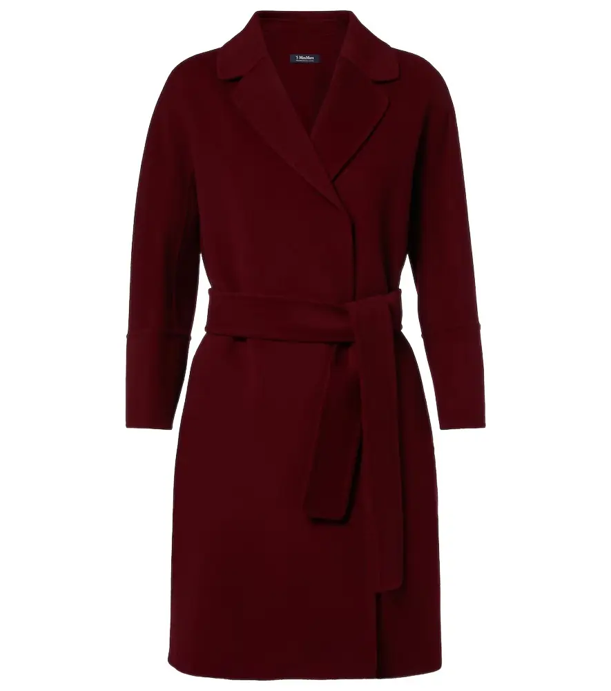 'S Max Mara Wool wrap coat