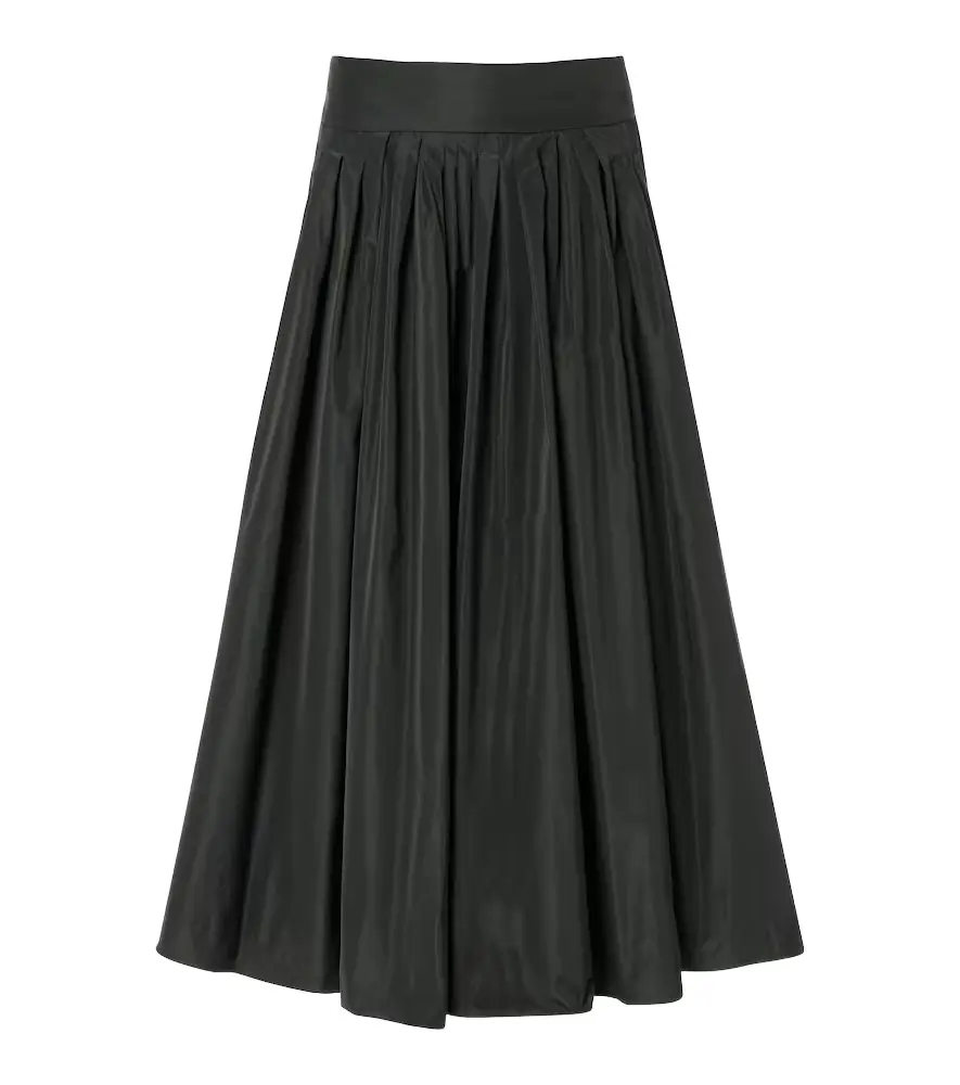'S Max Mara Taffeta midi skirt