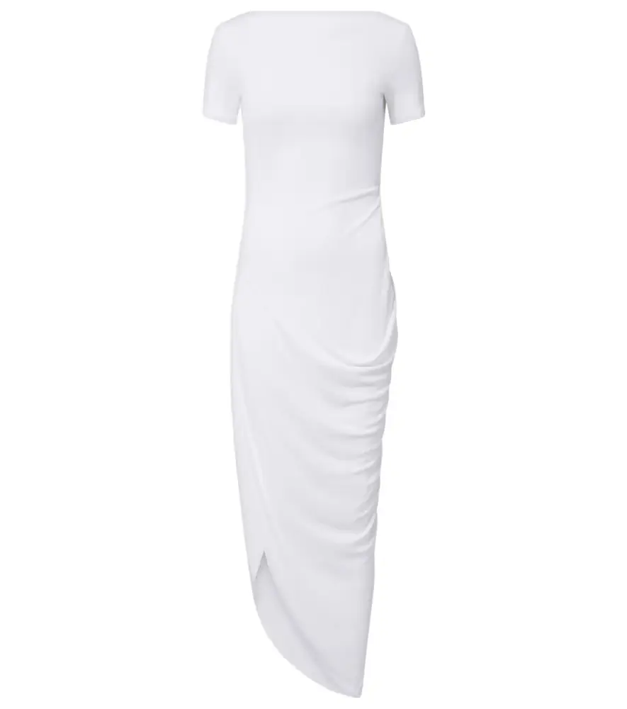 Jacquemus The Sole cutout jersey midi dress