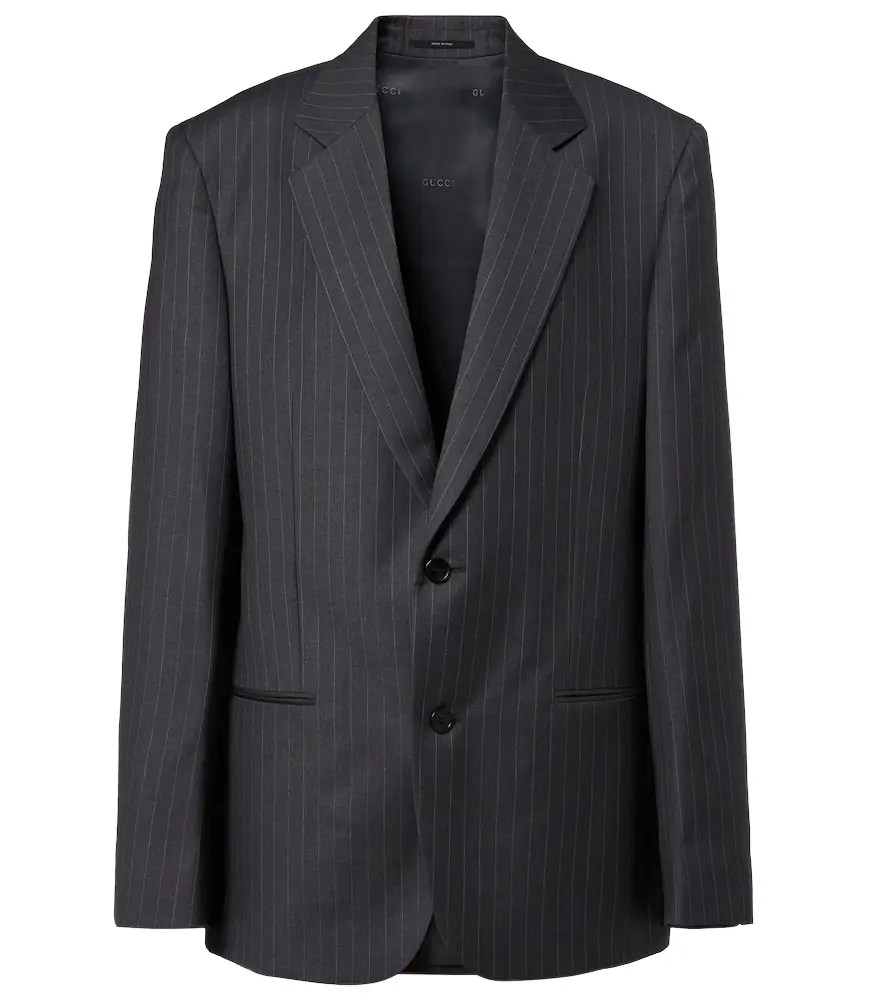 Gucci Pinstripe wool blazer
