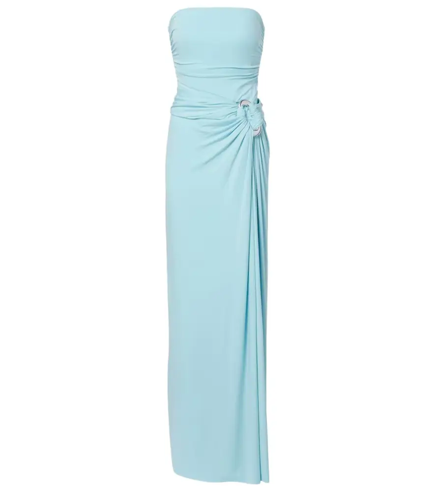 Simkhai Emma gathered bustier gown