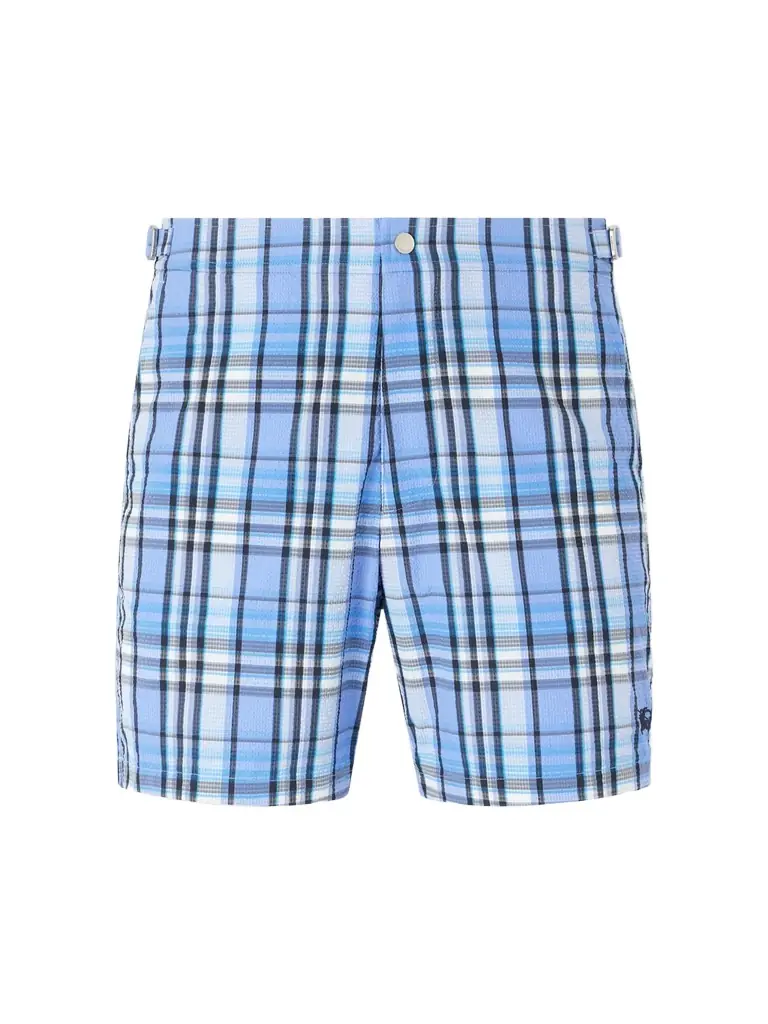 Burberry Selkirk Checked Swim Shorts - Men
