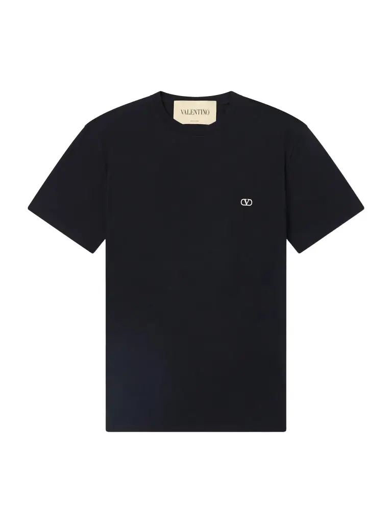 Valentino Garavani Logo-Embroidered Cotton-Jersey T-Shirt - Men
