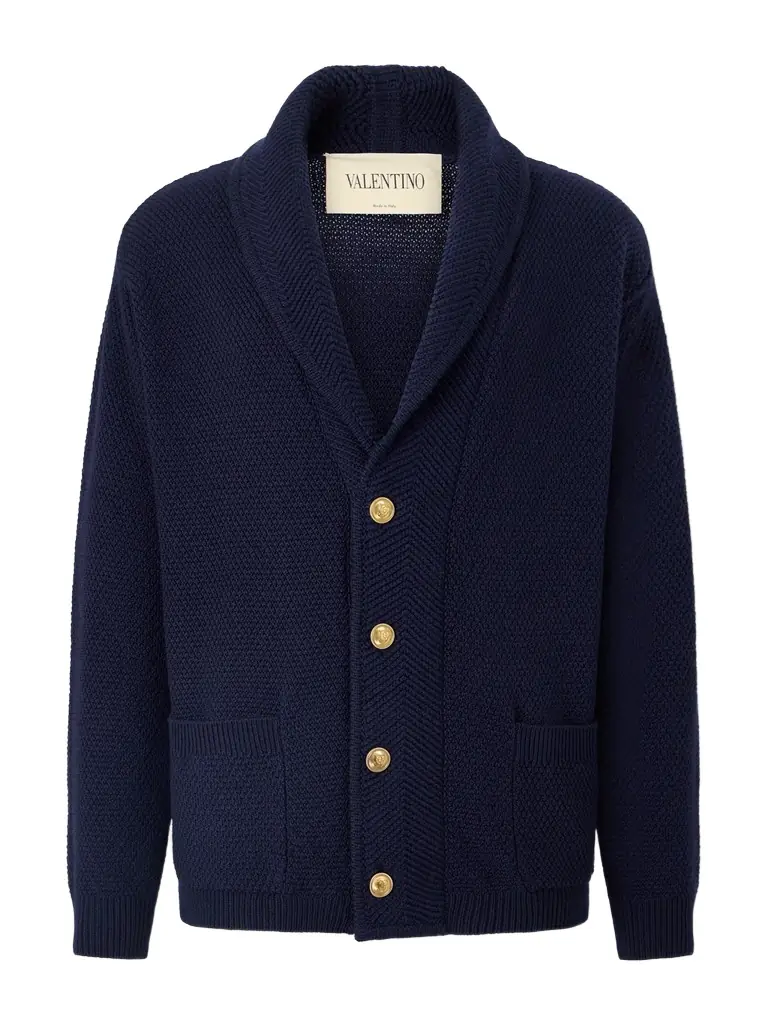 Valentino Garavani Knit Wool Cardigan - Men