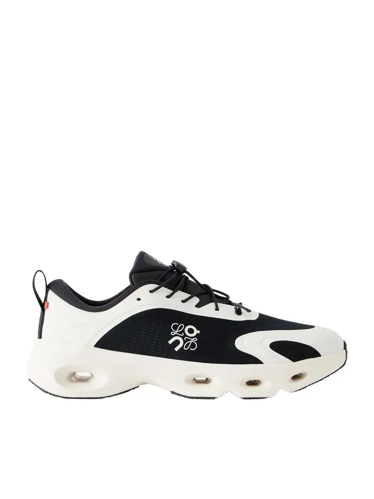 Loewe ON Cloudsolo Rubber-Trimmed Mesh Sneakers - Men