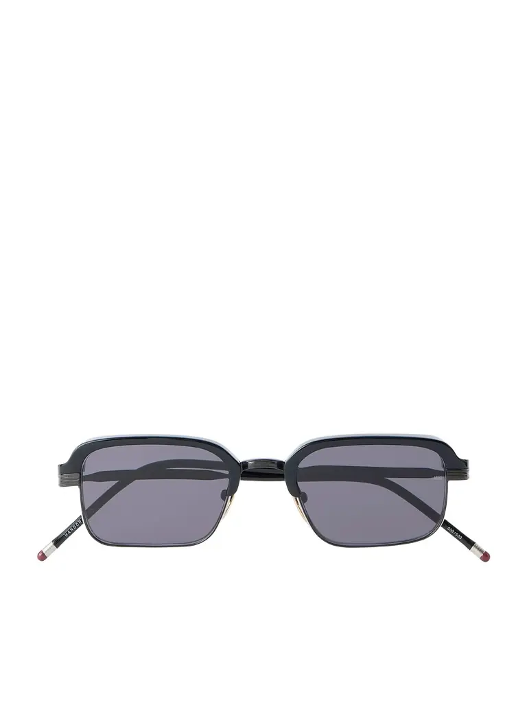 Jacques Marie Mage Comanche Square-Frame Titanium and Acetate Sunglasses - Men