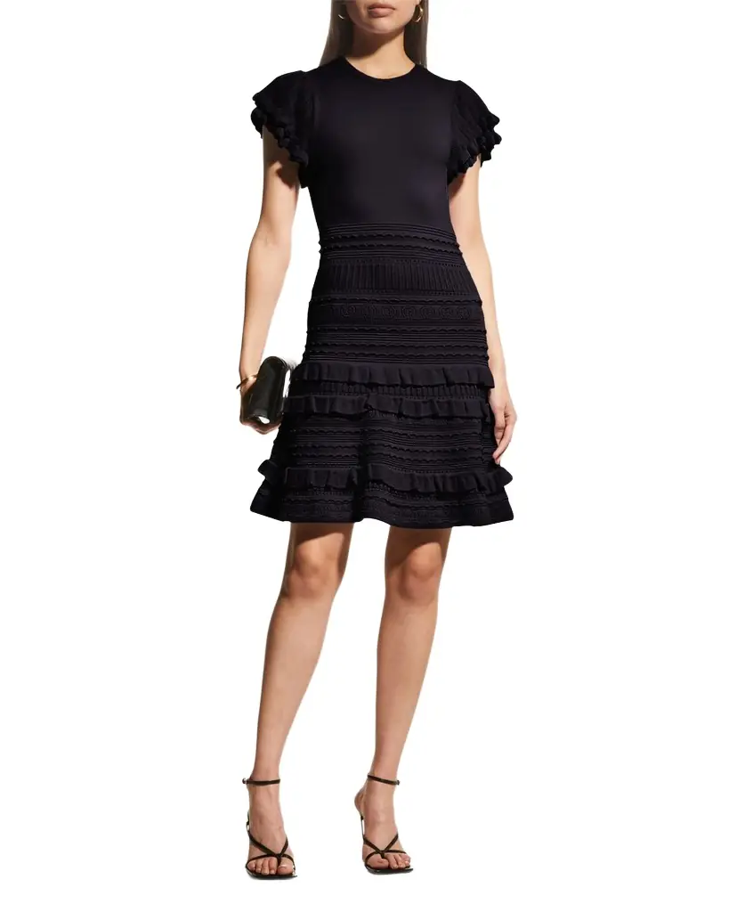shoshanna fit and flare dress Shoshanna Sofie Fit-and-Flare Dress