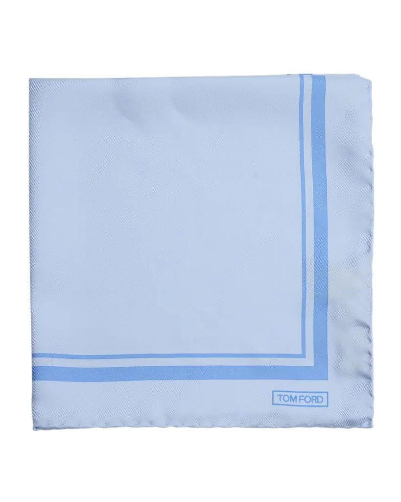TOM FORD Men 's Silk Pocket Square
