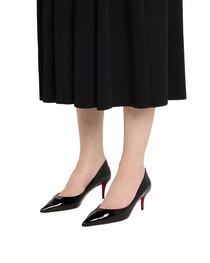 Christian Louboutin 60mm Miss Z Patent Pumps