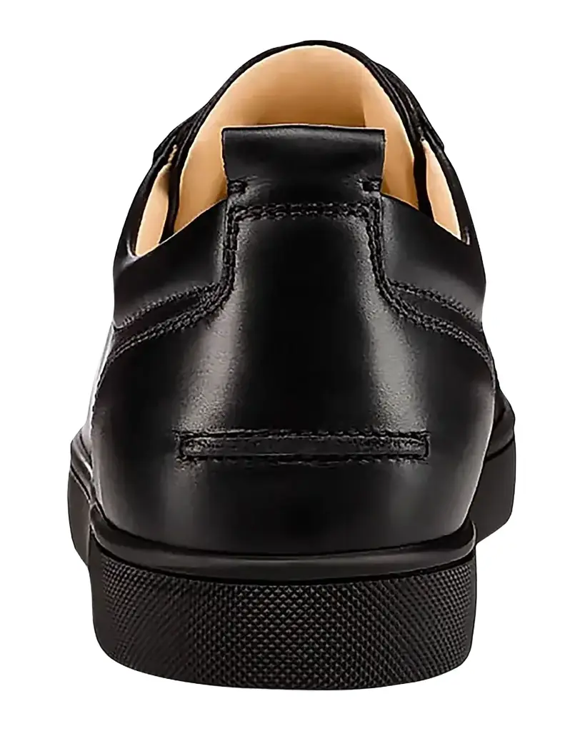 Christian Louboutin Men 's Louis Junior Leather Low-Top Sneakers