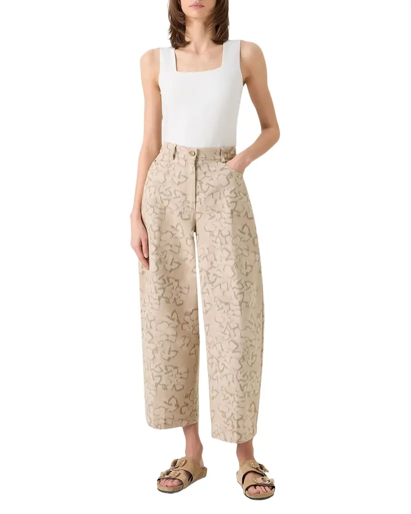 Akris punto Square-Neck Modal Stretch Jersey Tank Top