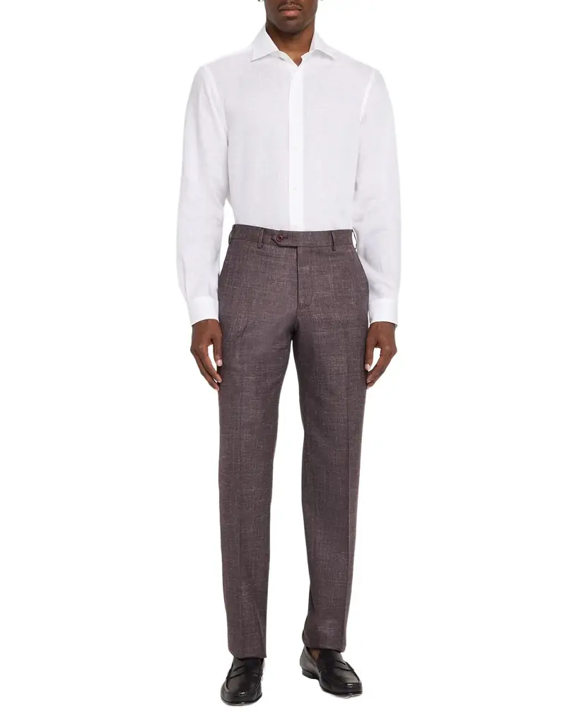 Ralph Lauren Men 's Piece Dye Linen Button-Down Shirt