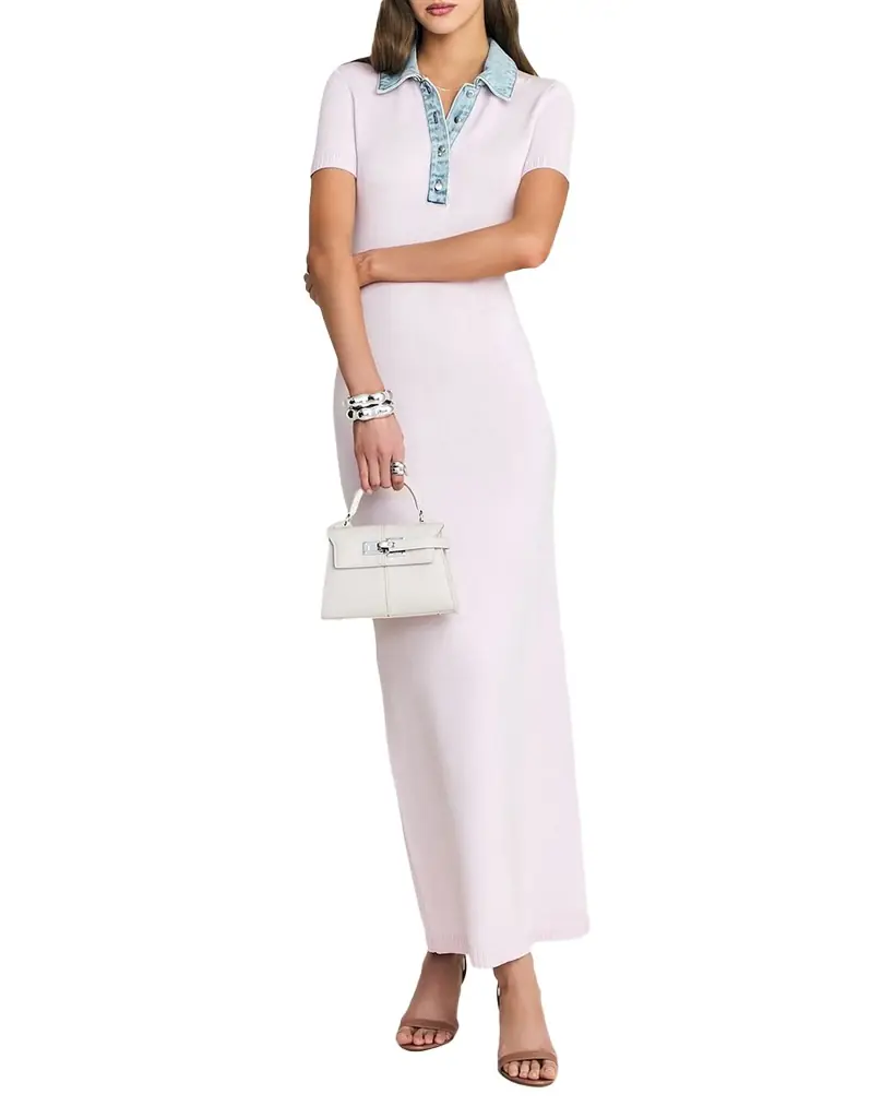 SEROYA Reyes Knit Midi Dress