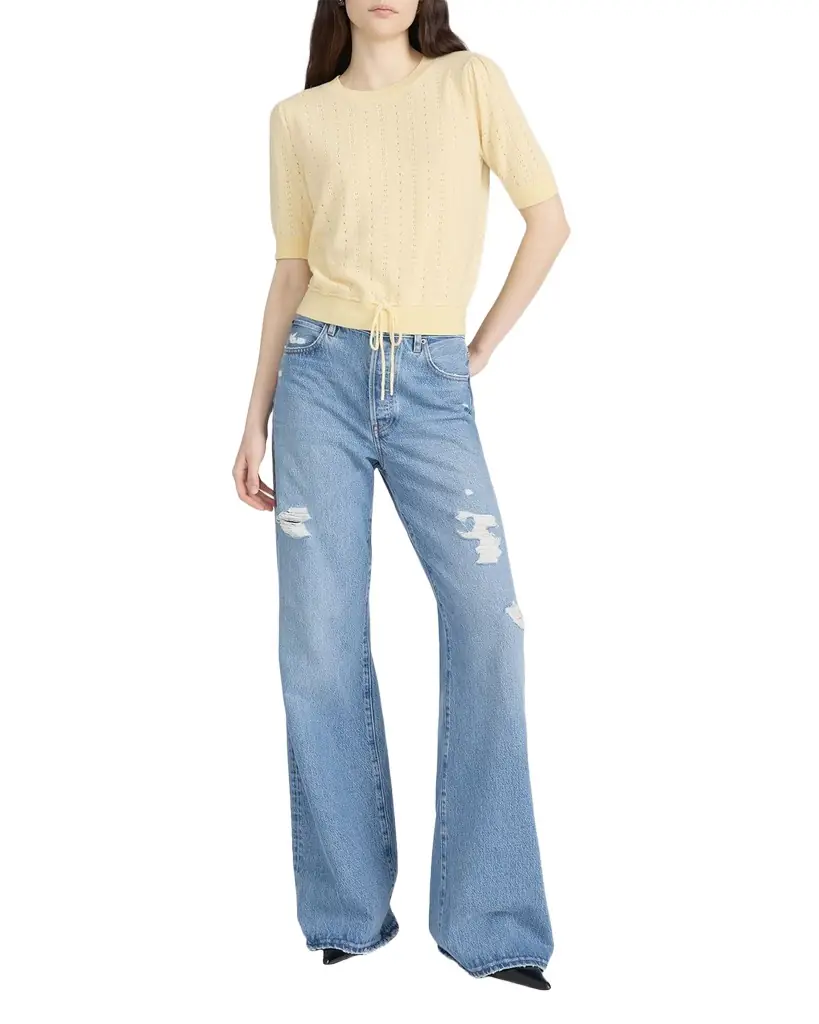 FRAME The Cashmere Charm Sweater