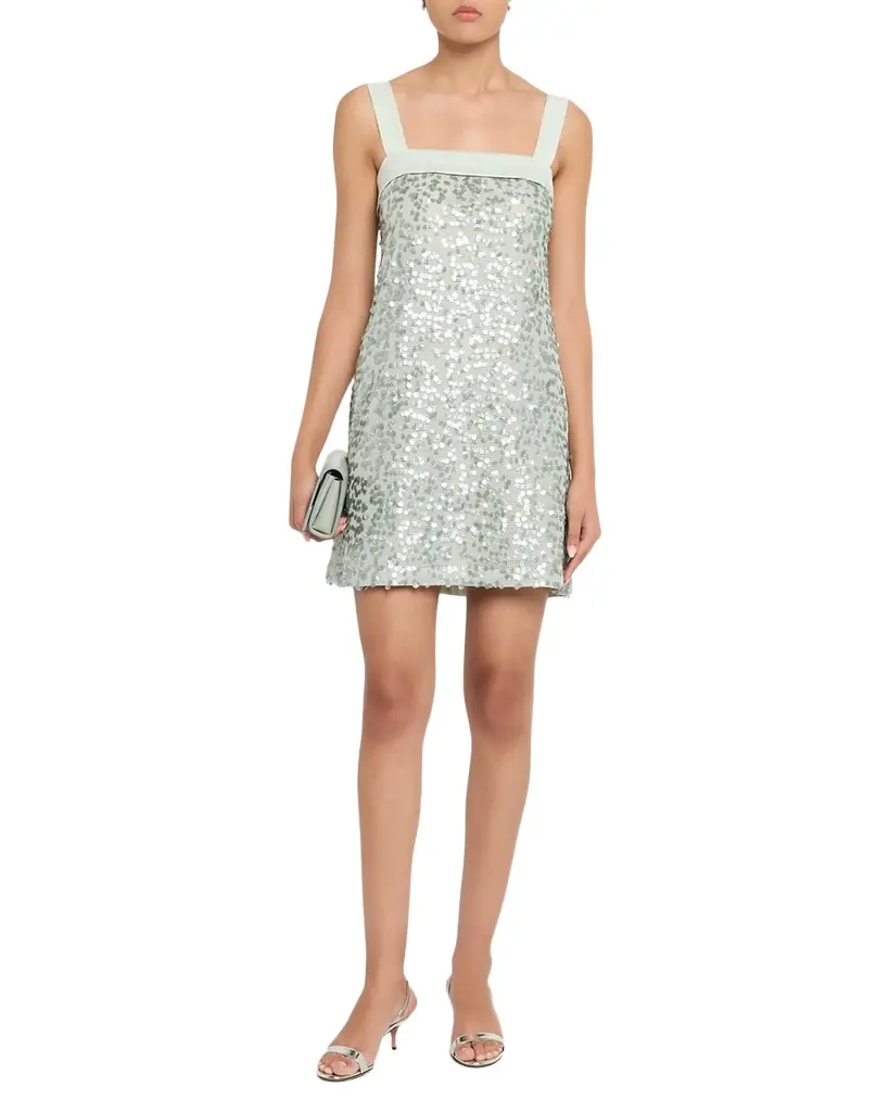 SIMKHAI Davina Embellished Mini Dress