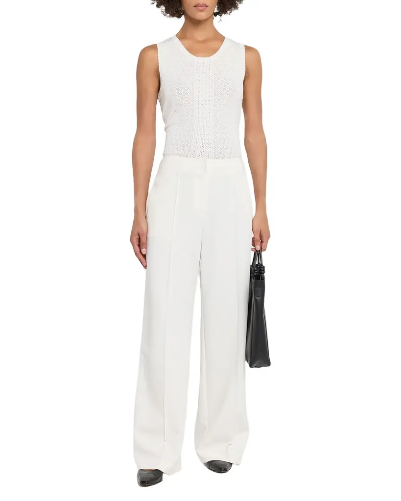 Elie Tahari The Lowen Straight-Leg Pintuck Pants
