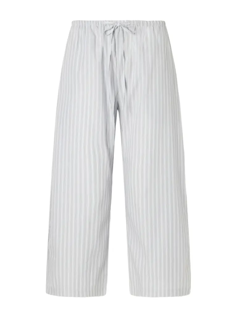 LESET Yoshi Striped Cotton-blend Pants