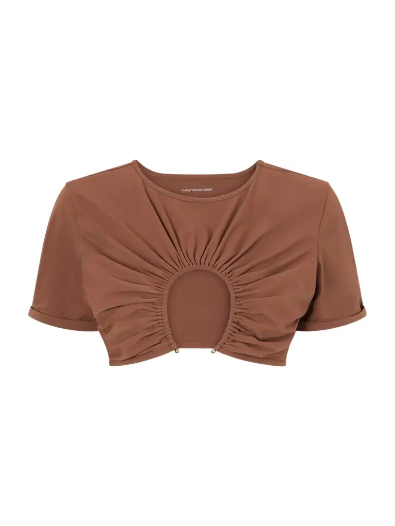 Christopher Esber U Prong Tee Bikini Top