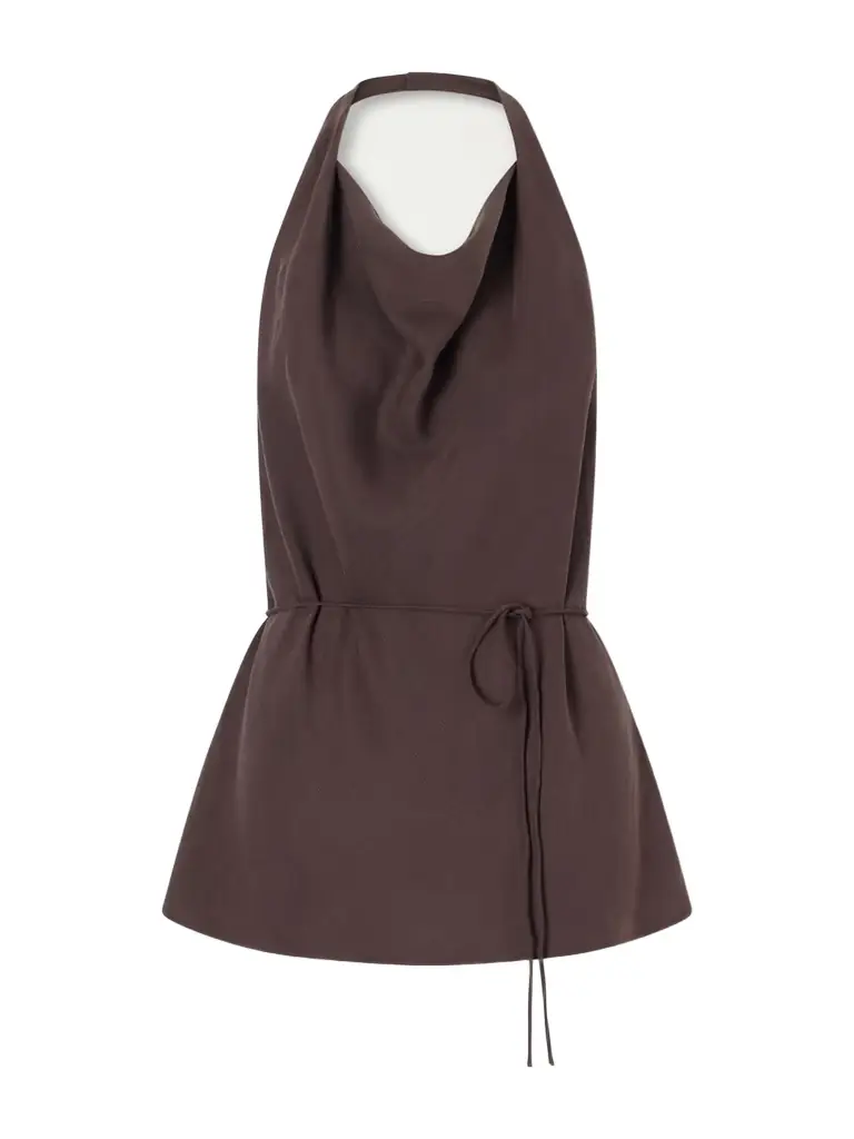 Faithfull Izaro Tencel™ And Linen-blend Blouse