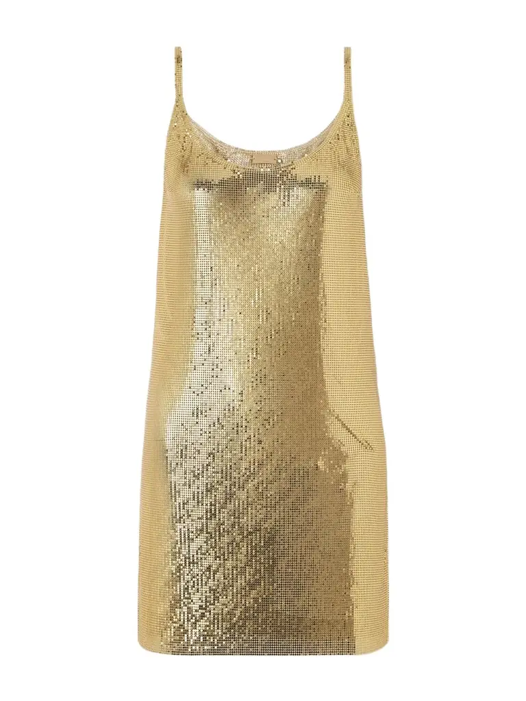 Rabanne Chainmail Mini Dress - Women's Clothing