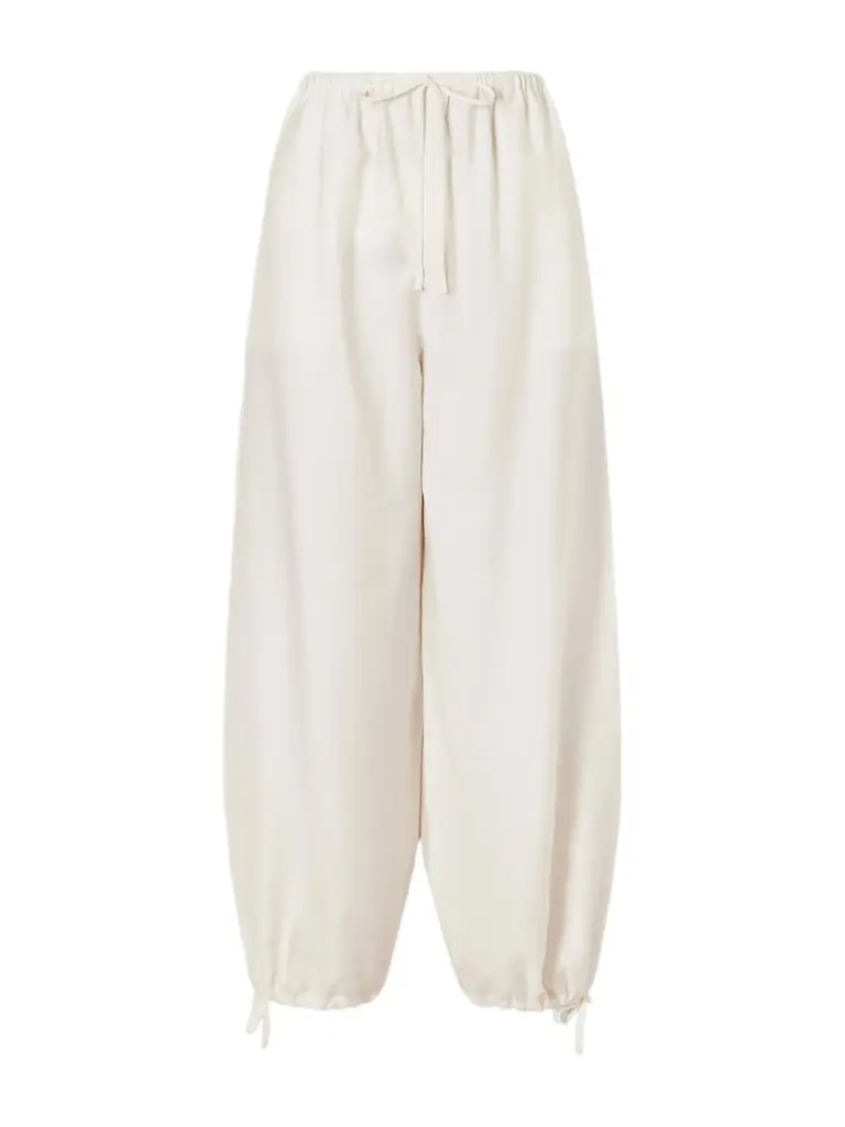 TOTEME Parachute Lyocell-blend Tapered Pants