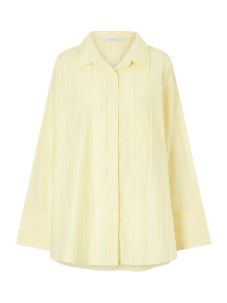 Faithfull Clemente Striped Cotton Shirt