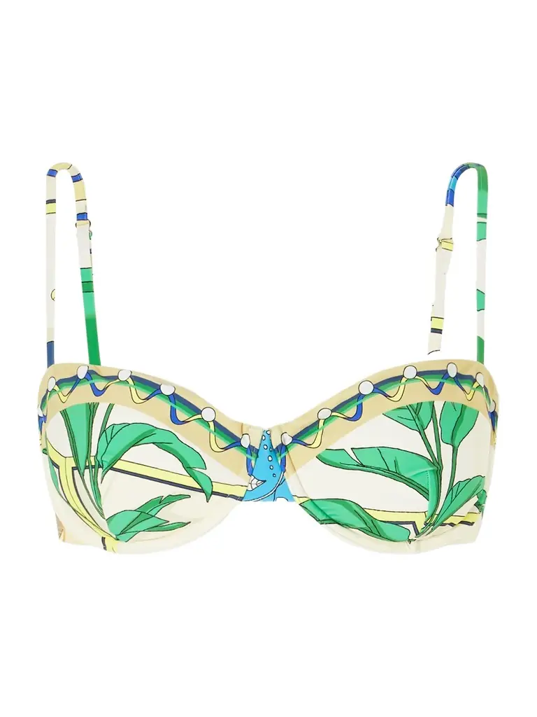 Tory Burch Printed Bikini Top