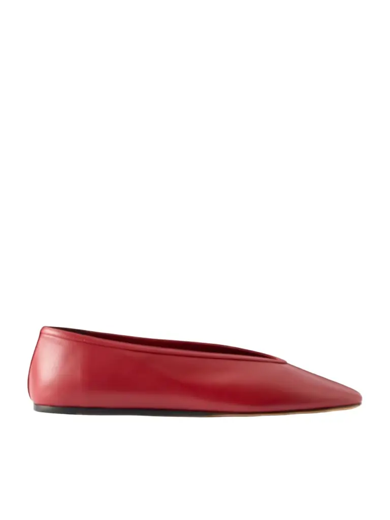 Le Monde Béryl Luna Leather Ballet Flats - Women's Shoes