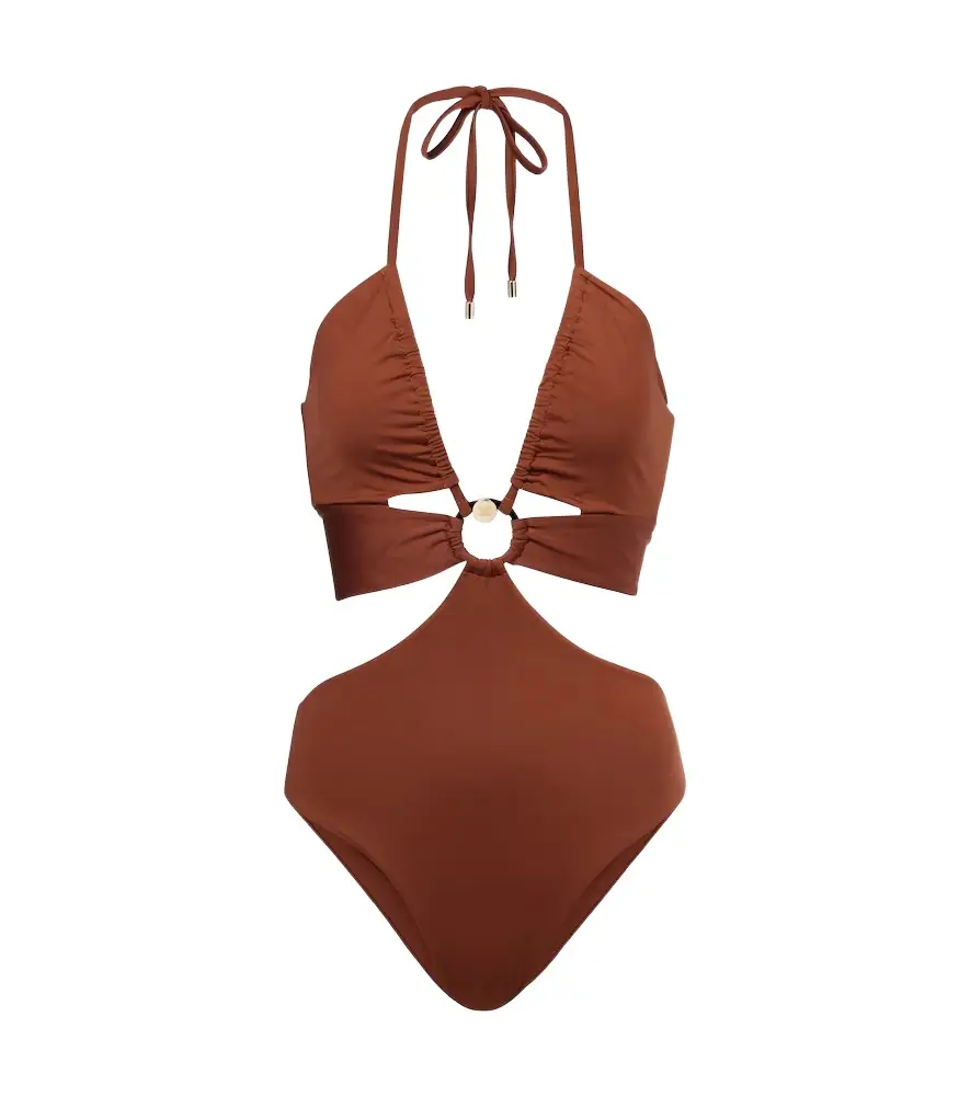 Max Mara Cleopatra cutout swimsuit